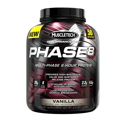 MuscleTech Phase 8 protein | 2wheypower