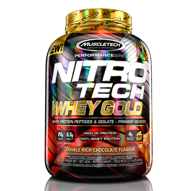 Muscletech Nitro Tech 100 Whey Gold 2wheypower